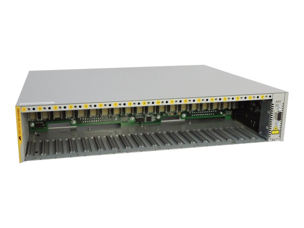 ALLIED TELESIS ALLIED 18 Slot Converteon Chassis AC Power inlet kein Netzteil inklusive 2 Lüfter