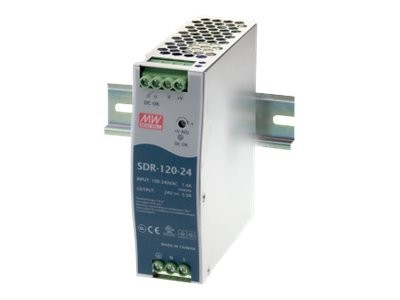MEAN WELL SDR-120 series SDR-120-24 - Stromversorgung (DIN-Schienenmontage SDR-120-24