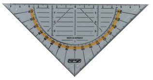 herlitz Geodreieck, Hypothenuse: 160 mm