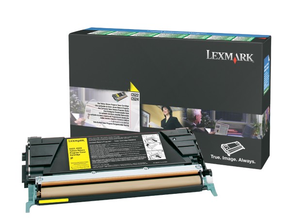 Lexmark Gelb - Tonereinheit Original - Yellow - 3.000 Seiten