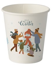 PAPSTAR Papp-Trinkbecher "Hello Winter", 0,2 l