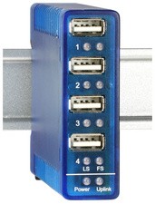 W&T USB 2.0 Hub für industrielle Anwendungen, 4 Port
