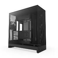 NZXT NZXT H9 Flow 2025 All Black Midi Tower ATX Gaming Gehäuse schwarz mit