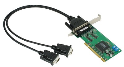 MOXA Serielle 2 x RS-422 / 485 PCI Karte, 2 Port