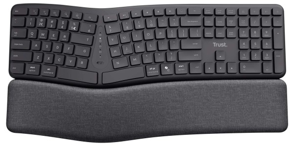 TRUST Keyra Ergo Mulitdevice Wireless Keyboard 26060