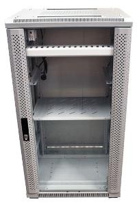 ALLNET ALLNET 19""Schrank, 42HE, B600/T 600mm, Glastür, Lichtgrau, SNB-Serie,