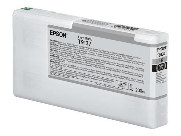 EPSON T9137 Schwarz Tintenpatrone C13T913700