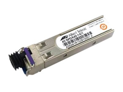 ALLIED TELESIS ALLIED TELESIS ALLIED SFP Pluggable Optical Module 1000BX 20km Single mode Single fiber Tx-1490 Rx-1