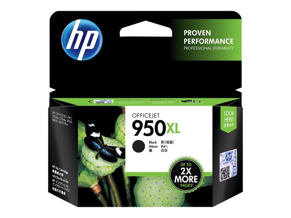 HP 950XL Schwarz Officejet Tintenpatrone CN045AE#BGY