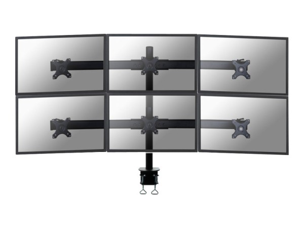 NEOMOUNTS Tischhalterung für sechs Flachbildschirme bis 27" (69 cm) FPMA-D700D6