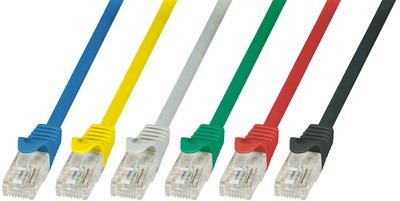 LogiLink Patchkabel, Kat. 5e, U/UTP, 1,5 m, grau