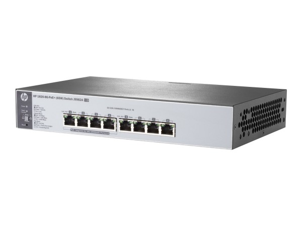 HP 1820-8G-POE+ (65W) SWITCH J9982A