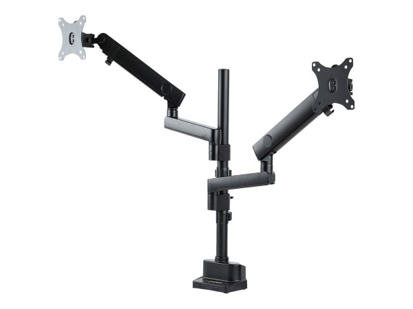STARTECH.COM Dual Monitor Halter für Tischmontage - Flexible Monitorarm für ARMDUALPIVOT