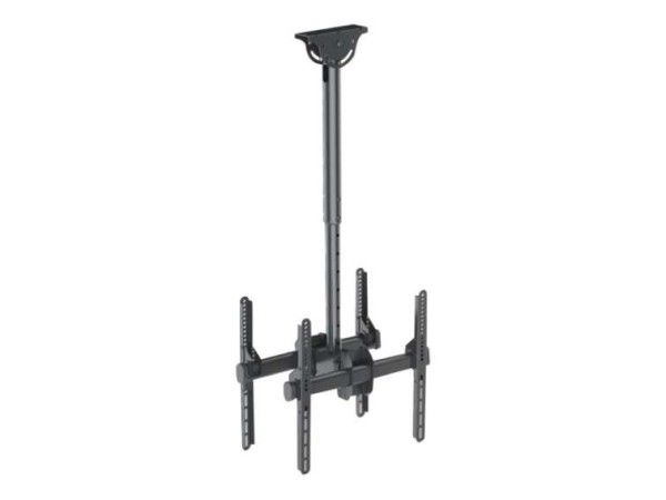TECHLY Teleskop Uni. Deckenhalterung für 2LED LCD TV 32"-55" ICA-CPLB-944D