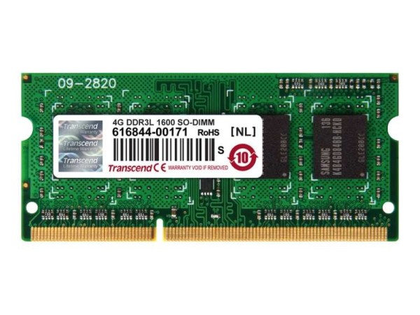 4GB PC3L-12800S TRANSCEND TS512MSK64W6H