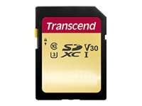 TRANSCEND 64GB UHS-I U3 SD card MLC TS64GSDC500S
