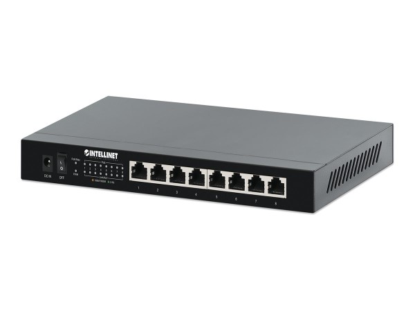 INTELLINET INTELLINET 8-Port 2.5G Ethernet PoE+ Switch 100W 8xPSE Ports - Switch - 2,5 Gbps