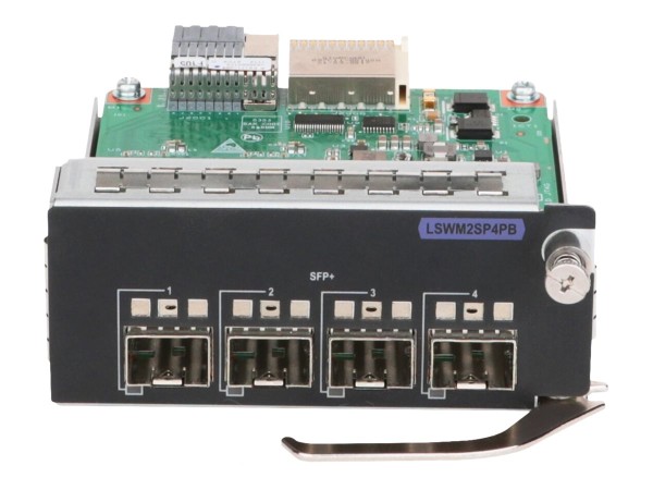 HP ENTERPRISE HP ENTERPRISE HPE FlexNetwork 5140HI/5520HI/5600HI 4 Port 1/10G SFP Plus Module