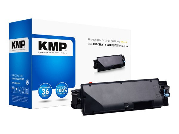 KMP KMP Tonerkartusche ersetzt Kyocera TK5280K (1T02TW0NL0)