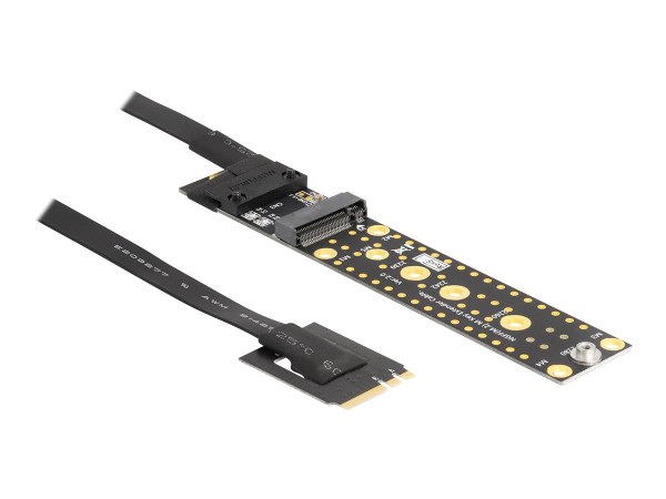 DELOCK Riser Karte NVMe M.2 Key A+E Stecker zu Key M Slot 64215