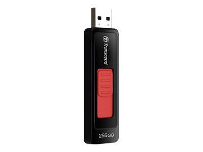 TRANSCEND TRANSCEND Flash Drive Capless Black 256GB