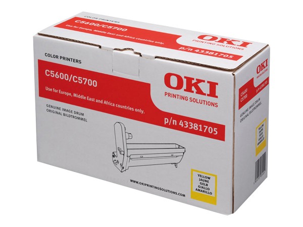 OKI Gelb Trommel Kit 43381705