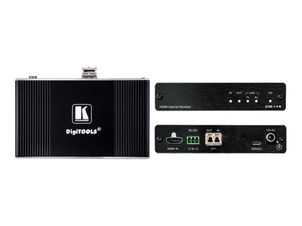 KRAMER KRAMER 676R 4K HDMI/RS232 Fiber Receiver
