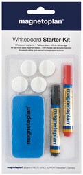 magnetoplan Whiteboard Starter-Kit, für Weißwandtafeln