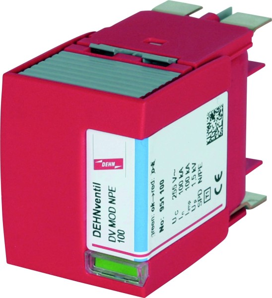 DEHN DEUTSCHLAND DEHN Kombi-Ableiter-Schutzmodul 951100 DV MOD NPE 100kA 951100