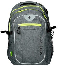 WHEEL BEE Freizeit-Rucksack Revolution, schwarz/grau