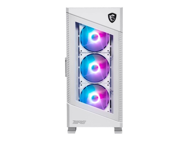 MSI MSI Midi MPG VELOX 100R White Tempered Glas/System Fan