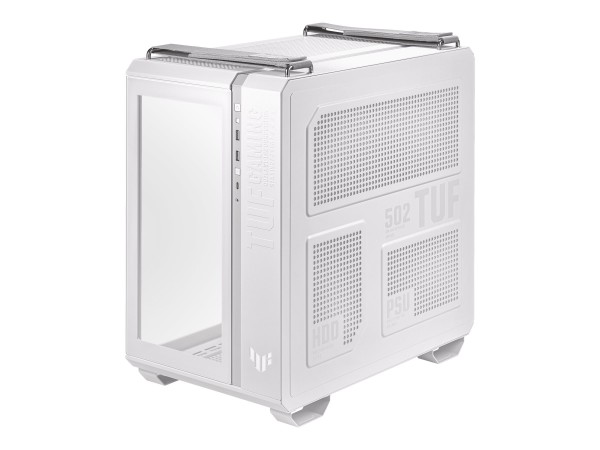 ASUS TUF Gaming GT502 Plus Weiß ATX Midi-Tower Gaming Gehäuse mit Glasfenst 90DC0093-B19000