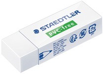 STAEDTLER Radierer PVC-free B30, weiß