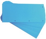 Oxford Trennstreifen Duo, aus Karton, 240 x 105 mm, blau