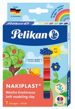 Pelikan hochwertige Wachsknete Nakiplast 196/7, sortiert
