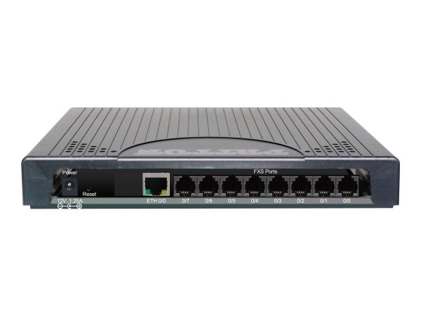 PATTON PATTON SmartNode VoIP Gateway 4141, 4FXS, 4 VoIP Calls upgradeable (max. 8), 4 SIP Sessions
