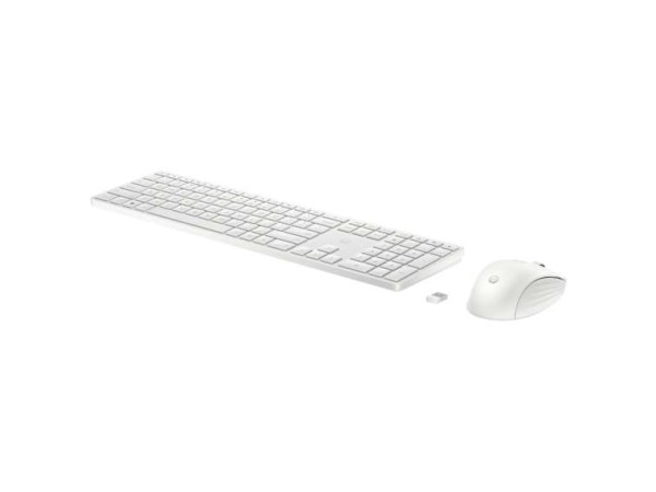 HP 655 Wireless KB/MSE Combo WHT 860P8AA
