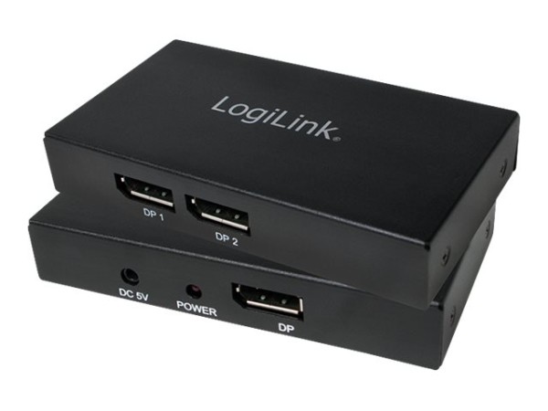 LOGILINK 4k Displayport LogiLink, 1.2 Splitter, 2x DisplayPort