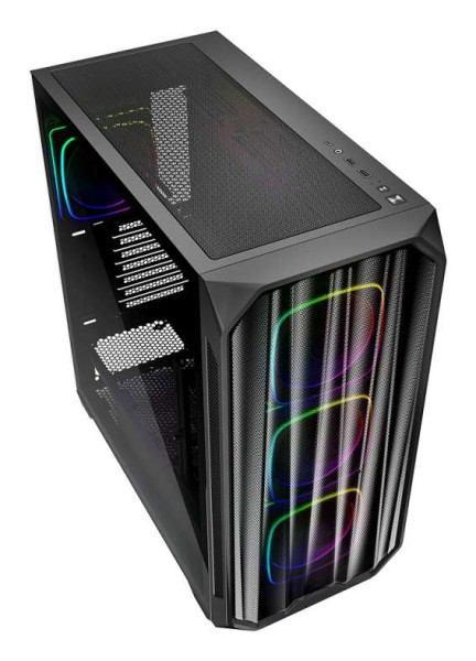 SHARKOON Gehäuse AK5M RGB ATX 4044951041671