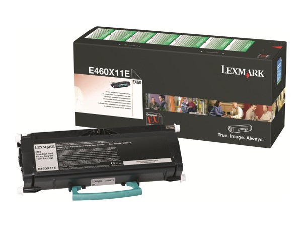 LEXMARK LEXMARK Besonders hohe Ergiebigkeit Schwarz Tonerpatrone LRP