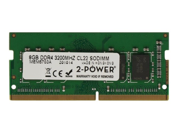 2-POWER 2-POWER 2P-01AG876 8GB