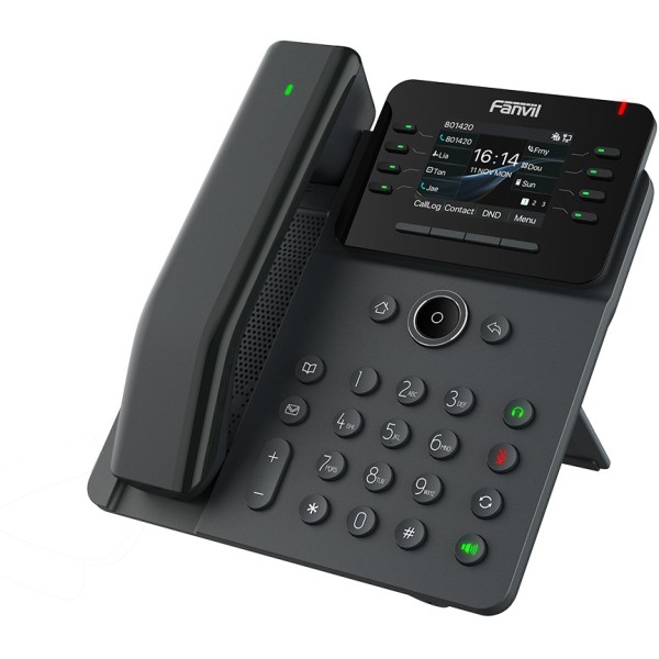 FANVIL FANVIL V62 Pro, Medium-Level Dual Gigabit PoE IP Phone / SIP / POE / Gigabit / USB-Port