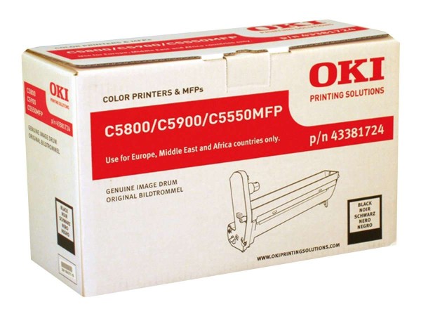 OKI Schwarz Trommel Kit 43381724