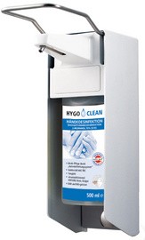 HYGOCLEAN Wandspender, silber, für 1.000 ml Flaschen