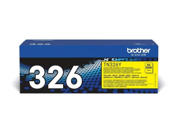 BROTHER TN326Y Gelb Tonerpatrone TN326Y