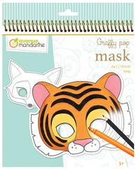 avenue mandarine Maskenmalbuch "Tiere"