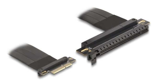 DELOCK Riser Karte PCI Express 3.0 x4 St > x16 Slot mit Kab. 81498
