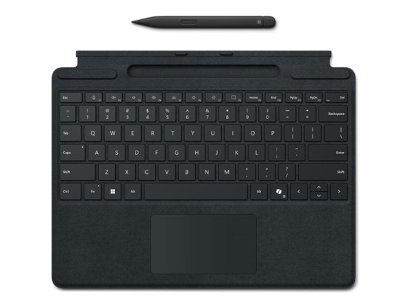MICROSOFT MICROSOFT Surface Pro 8/9 Type Cover + Pen UK Black