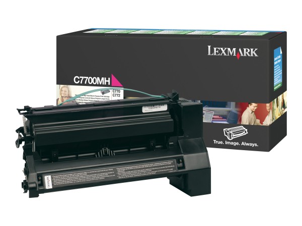 LEXMARK Magenta Tonerpatrone LCCP, LRP C7700MH