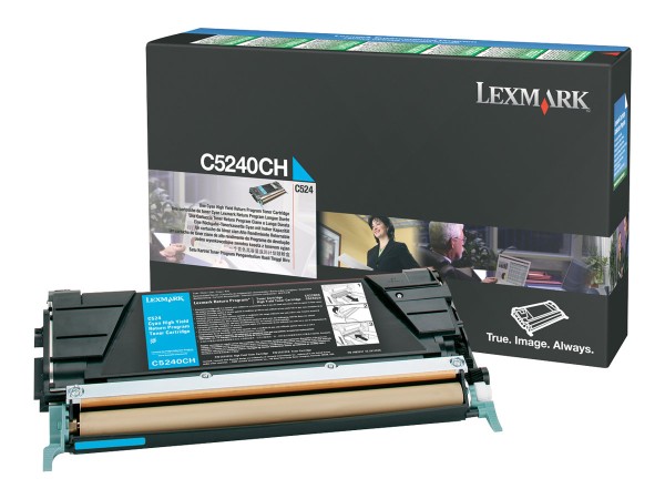 LEXMARK LEXMARK Cyan Tonerpatrone LCCP, LRP